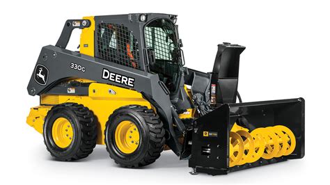 skid steer snowblower john deere|skid steer snowblowers for sale.